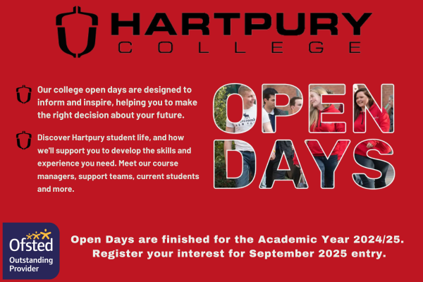 Hartpury College Open Day (September 2025 Entry)