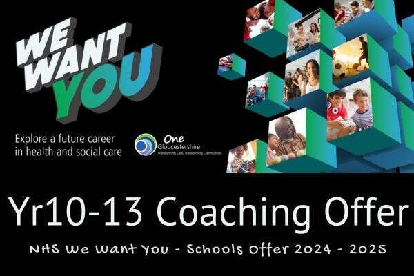 NHS We Want You - Yr10-13 Coaching Offer